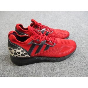 Adidas ZX 2K Boost Shoes Mens Size 11 Red‎ Black Leopard Survival IS Rare FZ5414